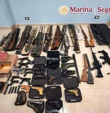 Desmantelan red que fabricaba armas en Puebla y las vendía a grupos criminales de CDMX y Edomex