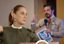 Sheinbaum descarta salida de Zoé Robledo del IMSS pese a protestas por aumento salarial